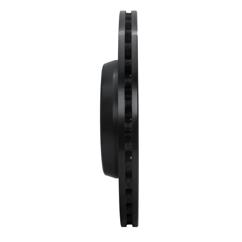 Mercedes-Benz GLC350e Brake Rotor (1) - Rear Right - R1 Concepts - Drilled & Slotted - Black - `16-`23